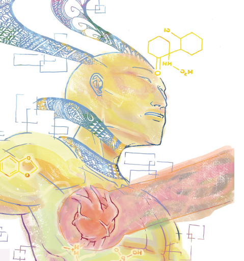 Illustration of interpretation of therapeutic psychedelic experience.