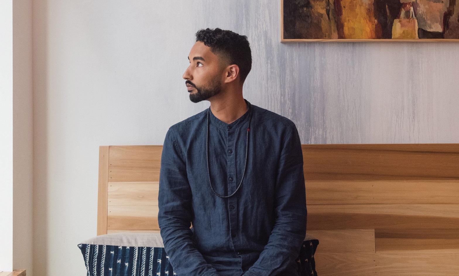 side profile of Mr. Cortez