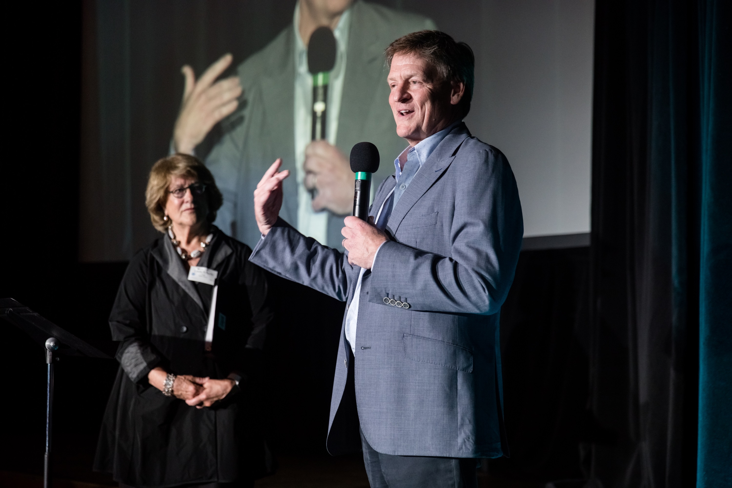 photo of honorary chair Michael Lewis