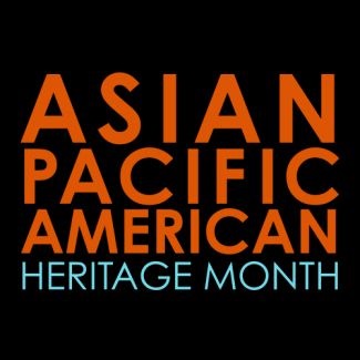 Box containing the words Asian Pacific American Heritage Month.