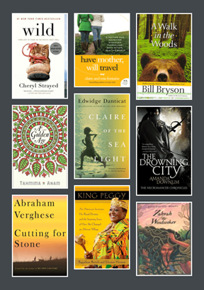 Collage of 9 book jackets