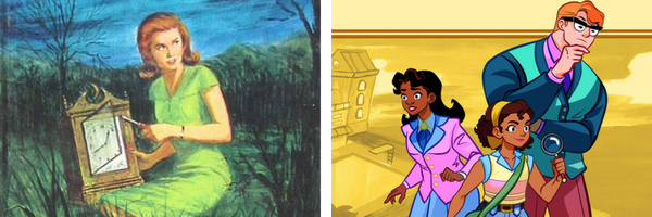 Nancy Drew and Goldie Vance