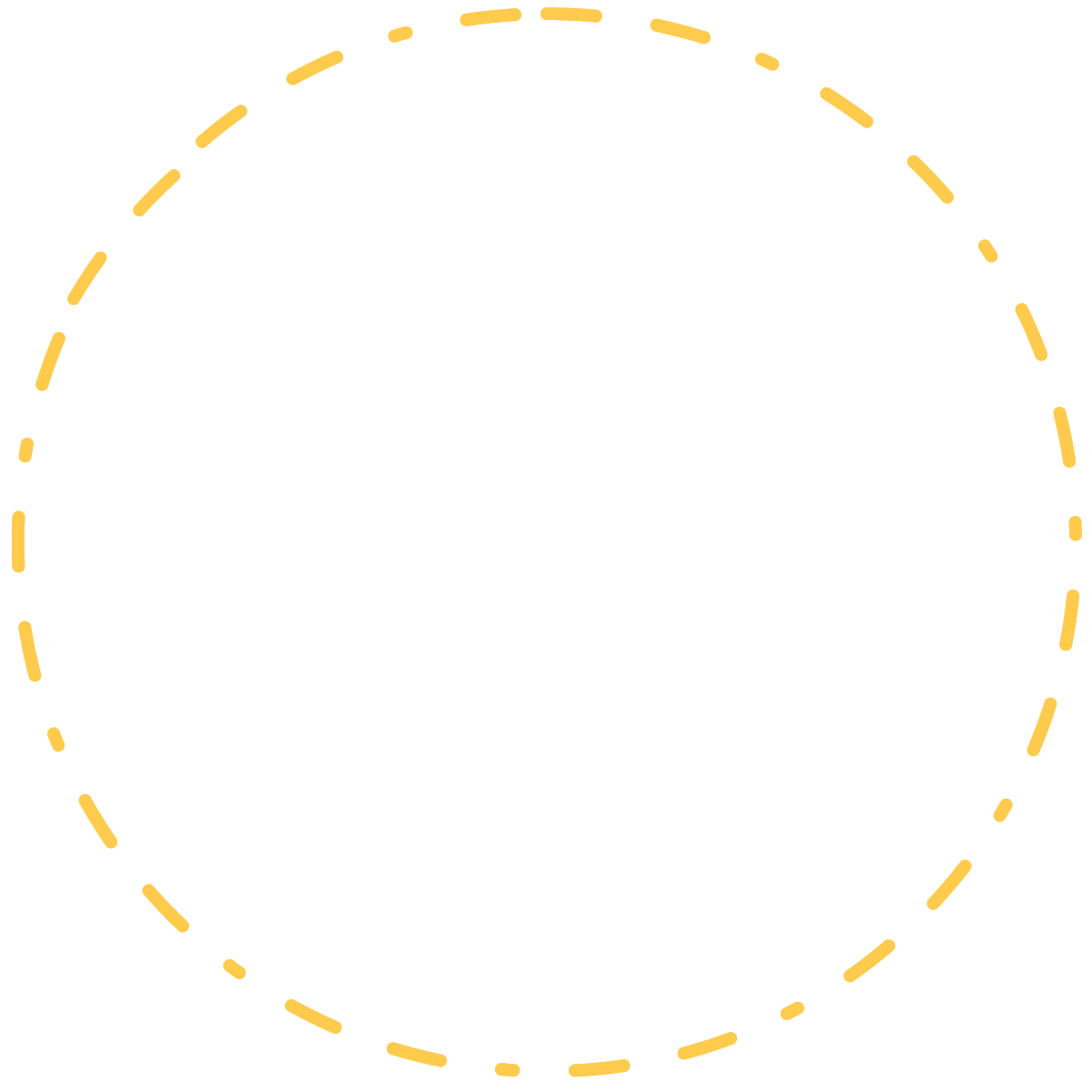 Icons - Dash Circle - Yellow