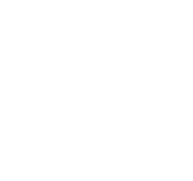 Icons - Back to School Doodles - White