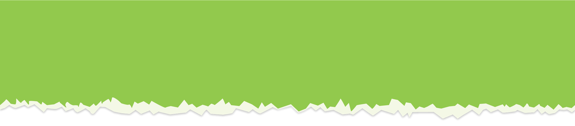 Icons - Ripped Paper Border - Green