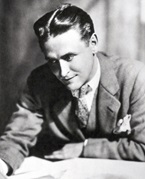 Portrait of F Scott Fitzgerald
