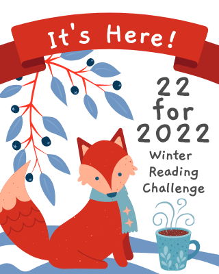 Winter Reading Challenge logo of winter fox