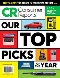 Consumer Reports magazine cover image