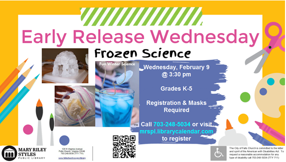 Early Release Wednesday Frozen Science