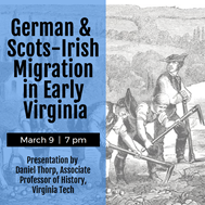 German Scots-Irish Migration in Early Virginia