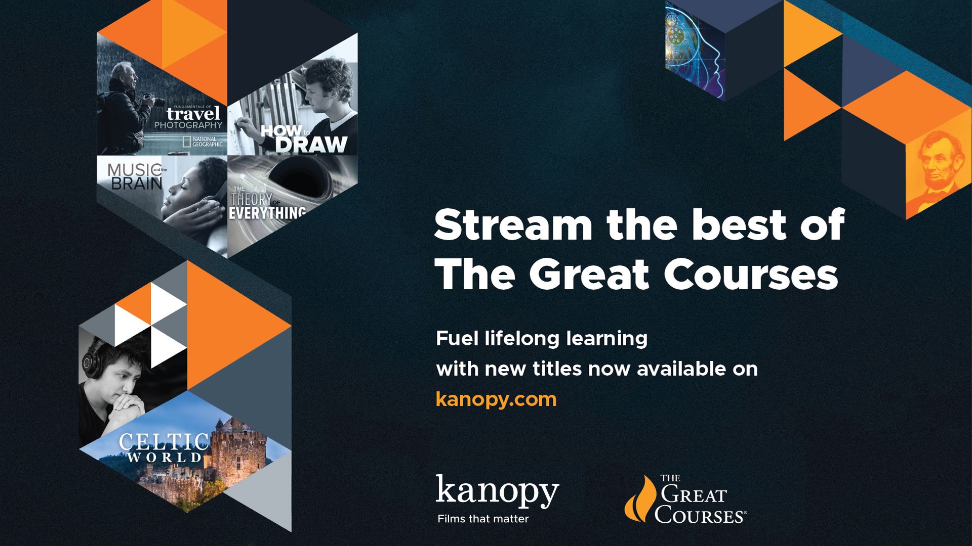 Stream the best of The Great Courses