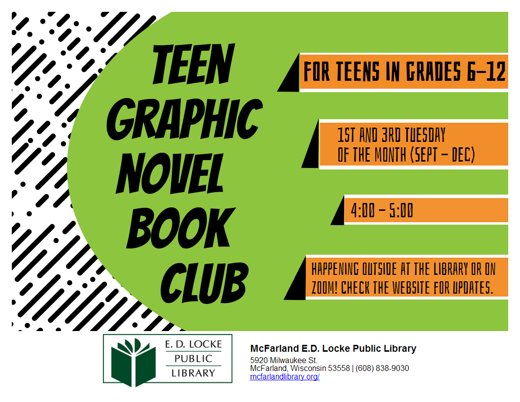 Teen Graphic Novel Book Club