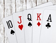 Picture of playing cards.