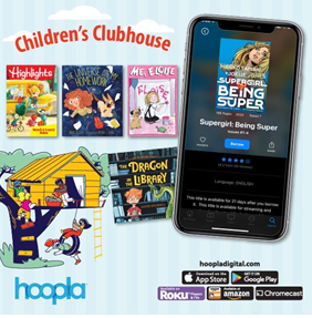 Children's Clubhouse titles in hoopla