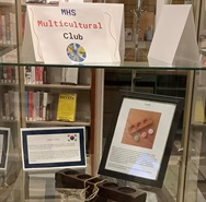 Picture of MHS Multicultural Club display