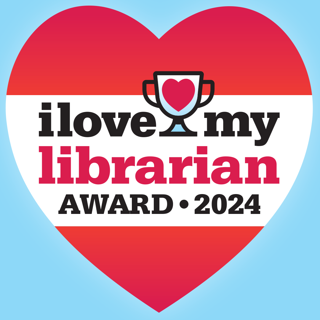 I Love My Librarian Award Logo