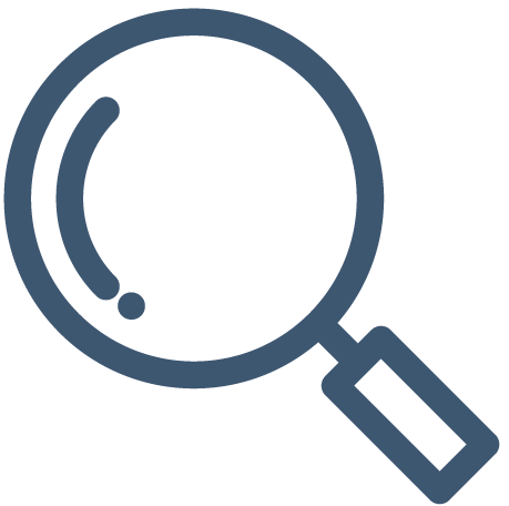Icons - Magnifying Glass Outline - Navy Blue.png