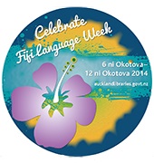 Fiji Language Week logo. 