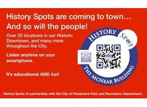 History Spots coming to Petaluma