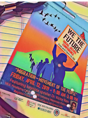 We the Future Conference poster