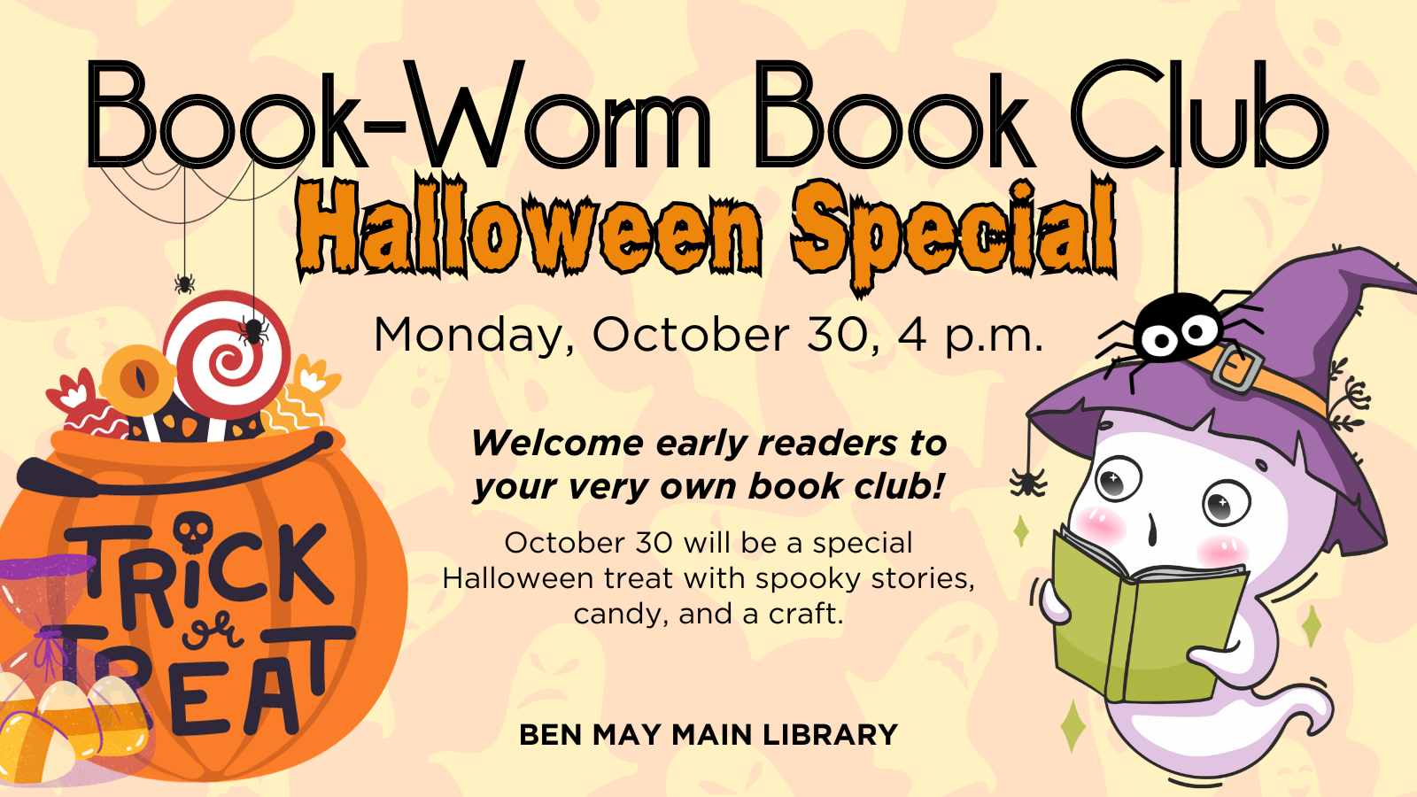 Book-worm Book Club Halloween Special