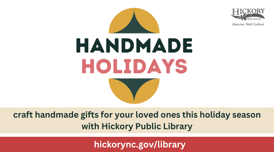 Craft Handmade Holiday Gifts at the Library