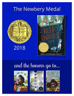 Click to print this flyer featuring the 2018 Newbery winner and honor books