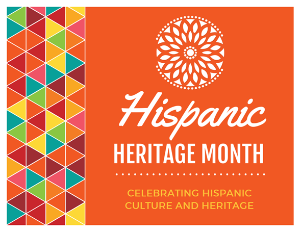 image of Hispanic Heritage Month flyer