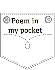 Click to print Poem in my Pocket templates for students