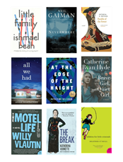 Image of book jackets for book list: Fiction and Memoirs about Homelessness 