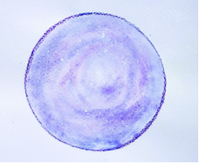image Watercolor nebula