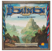 Image of the box of board game Dominion