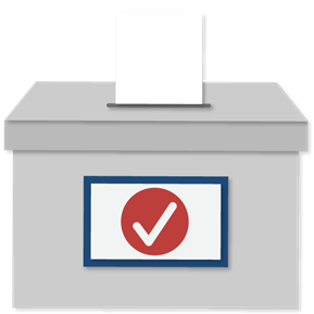 image of a ballot box. 