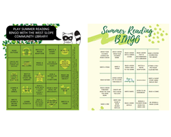 Image of Summer Reading Bingo Cards