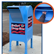 Picture of our ballot box