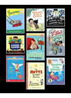 Image of book covers from our book list celebrating kid's summer books. 