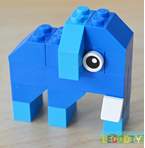 Lego elephant