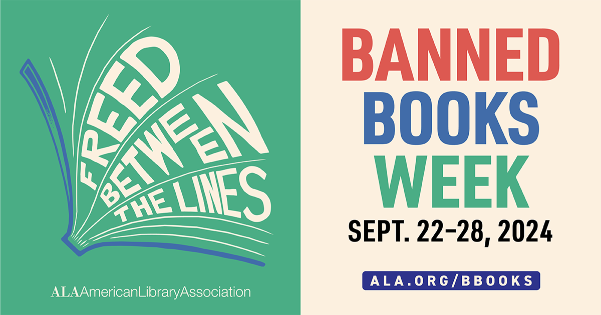 Freed Between the Lines: Banned Books Week September 22-28