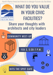 Civic facilities meet up flyer