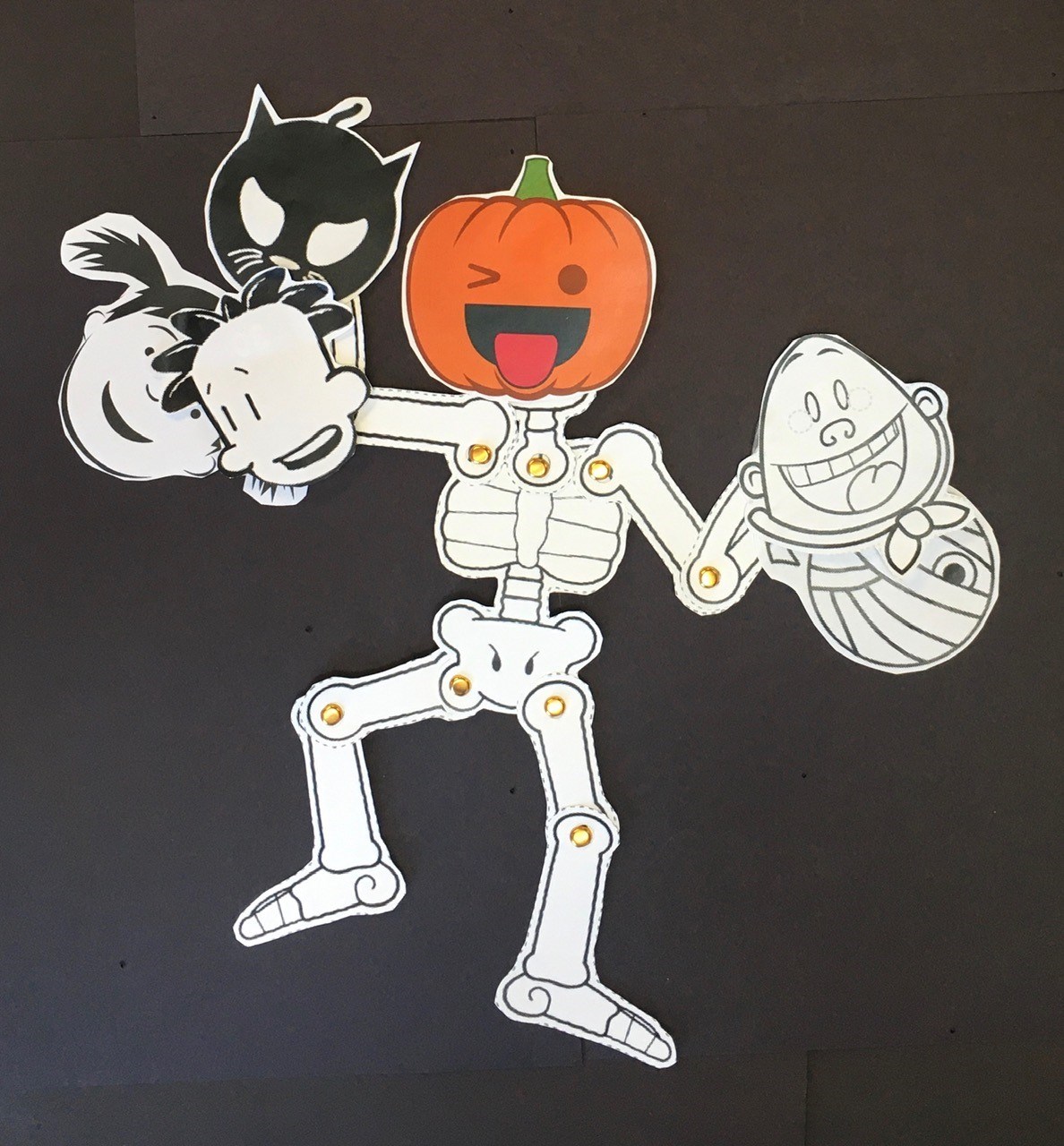 poseable skeleton