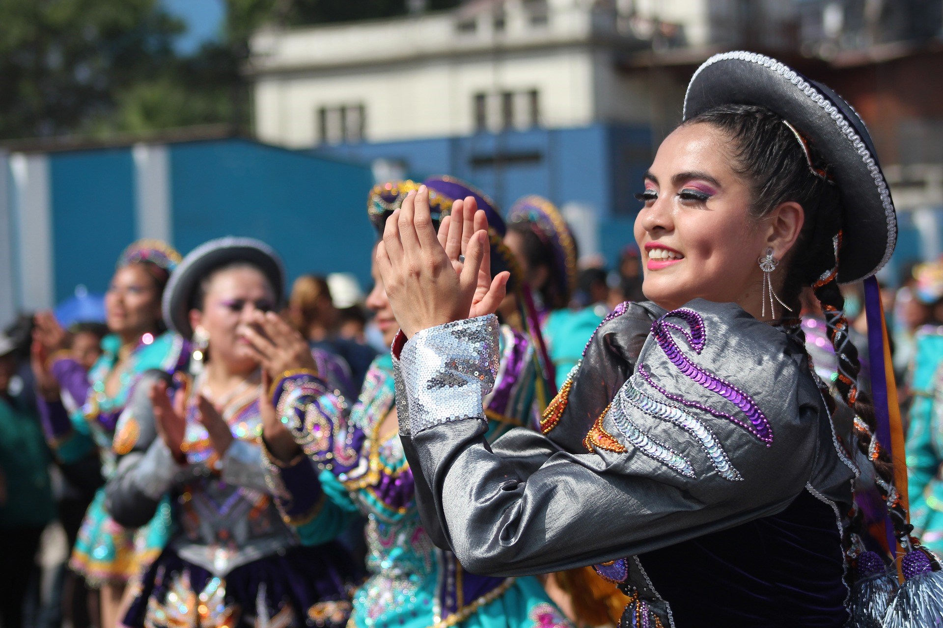 group of women dancing
