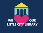 We Love Our Little City Library logo