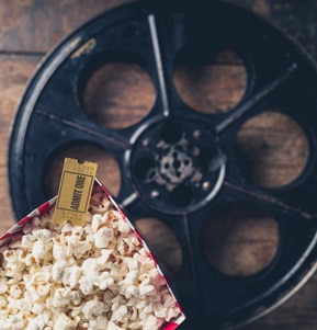 Film and popcorn