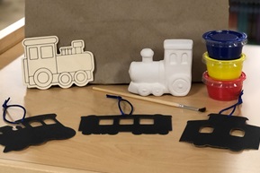 Curbside Craft Kit trains