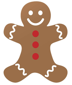 Cartoon Gingerbread Man