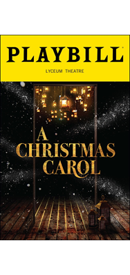 Playbill: Lyceum Theatre: A Christmas Carol