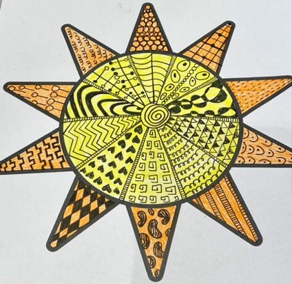 Child Reading a Book Outdoors in the Fall