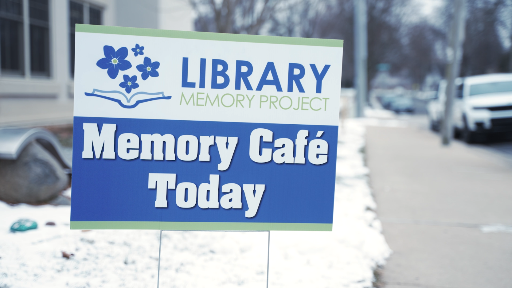 Screenshot of the Memory Cafe YouTube Video.