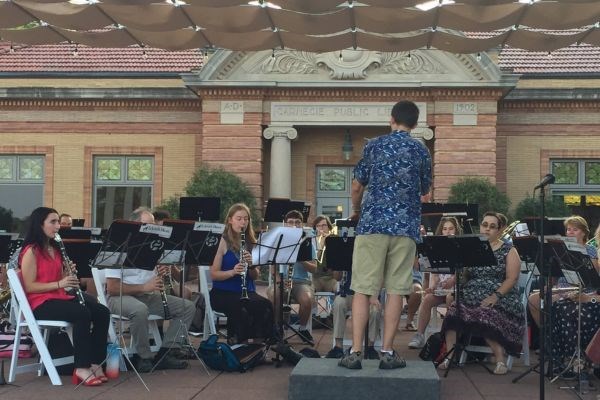 Summer Concert on Terrace with Valley Concert Winds