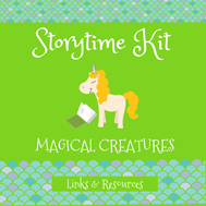 storytime kit themed magical creatures